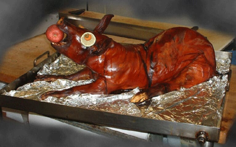 pig roast in kenosha, hometown meats catering and deli, meat catering